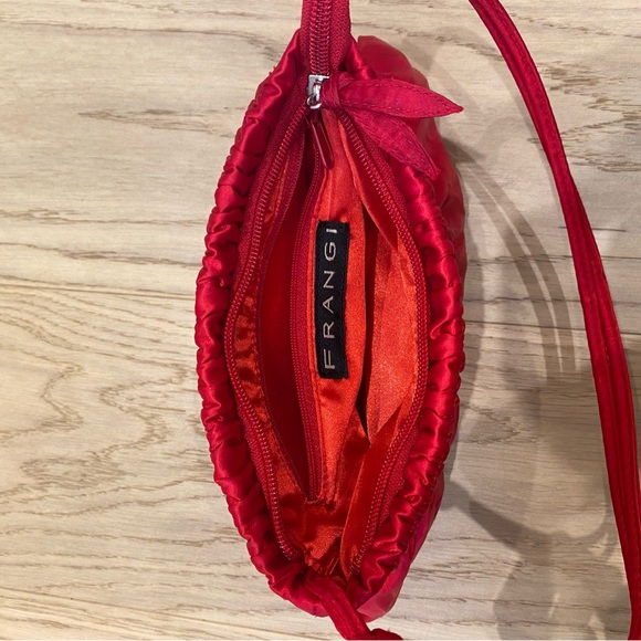 Vintage Frangi Red Shoulder Bag - Picture 5 of 9